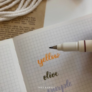 Bút brush calligraphy DS Soft Brush Sign Pen viết thư pháp hiện đại