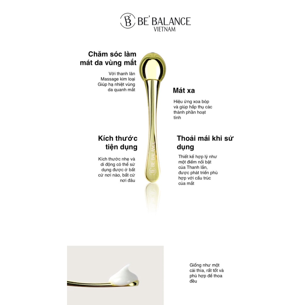 Ảnh Thanh Lăn Mắt Be'Balance LUXE ROLLER EYE 4g 3