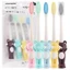 ⭐ 4 CHIẾC ⭐ SET 4 CHIẾC BÀN CHẢI ĐÁNH RĂNG HÌNH THÚ XUẤT NHẬT DỄ THƯƠNG CHO BÉ