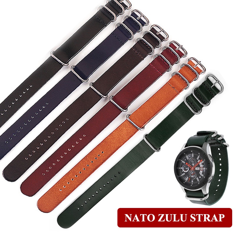 Dây Đeo Đồng Hồ Bằng Da Bò Cao Cấp 14/16/18/20/22/24mm