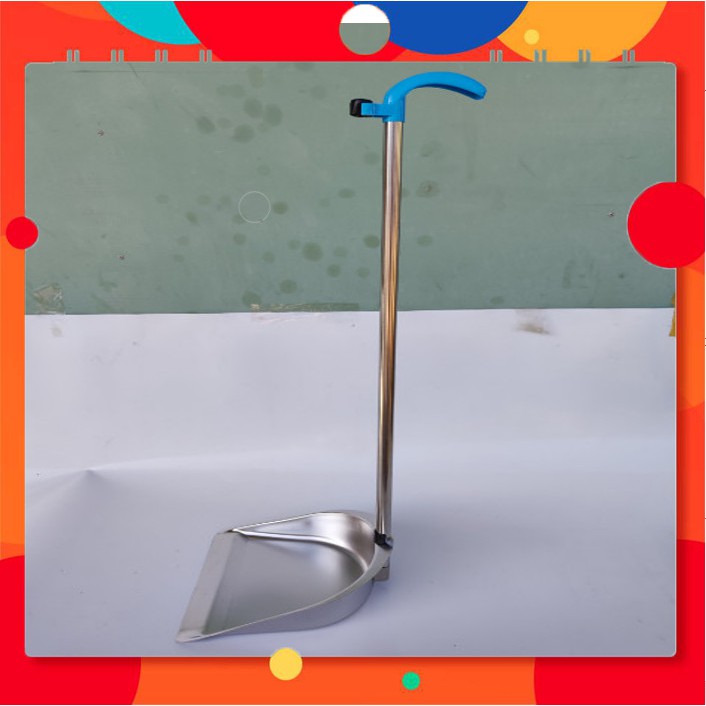 Ki hốt rác inox 304 cán dài 80cm | Shopee Việt Nam