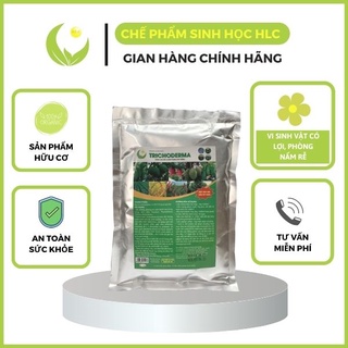 NẤM ĐỐI KHÁNG TRICHODERMA BACILLUS - Ủ PHÂN CHUỒNG, TƯỚI CÂY, TRỘN GIÁ THỂ PHÒNG TRỪ NẤM BỆNH, CẢI TẠO ĐẤT - GÓI 500G