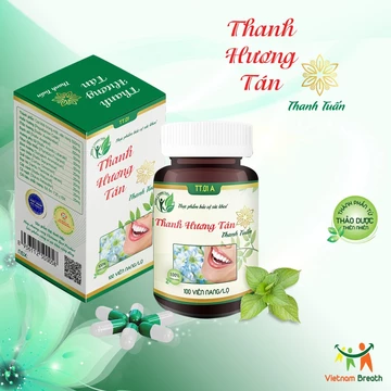 Viên uống Thanh Hương Tán hỗ trợ cải thiện hôi miệng do trào ngược dạ dày