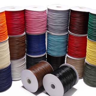 Cuộn dây sáp ST.KUNKKA cotton bện 0.5-0.8mm 10m xỏ hạt làm trang sức DIY phong cách Hàn Quốc