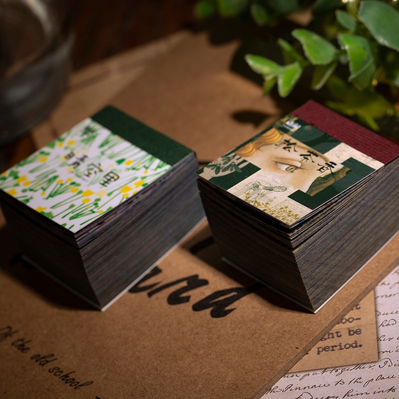 Giấy nền trang trí sổ vintage quyển 366 tờ HD116-K80 DIY Crafts, Scrapbook, Journal, Diary, Planner, Wal Seal Ect.