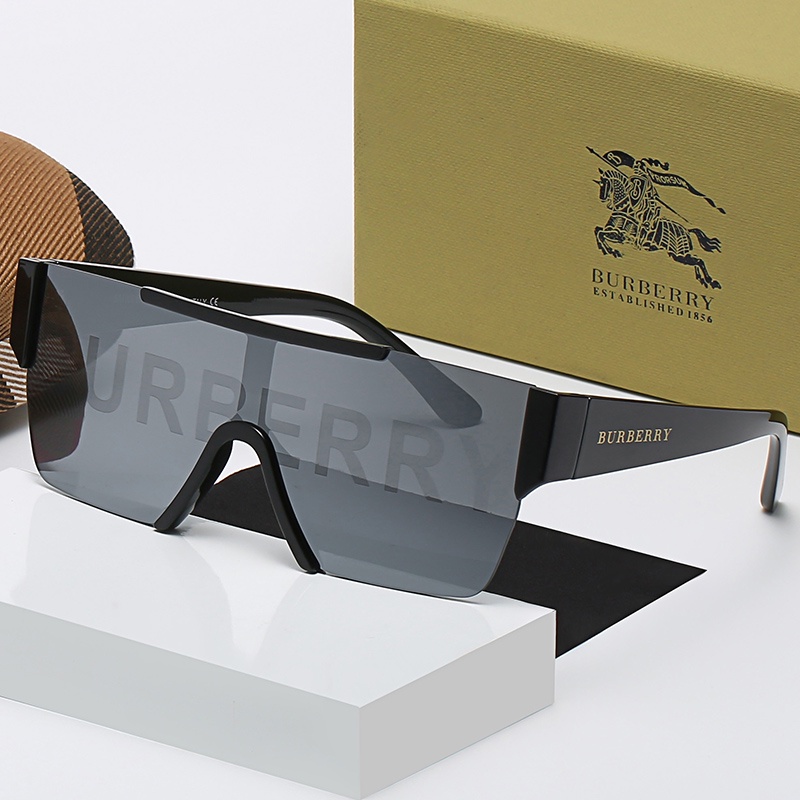 Kính Râm burberry Chống Tia uv400 Phong Cách retro | Shopee Việt Nam