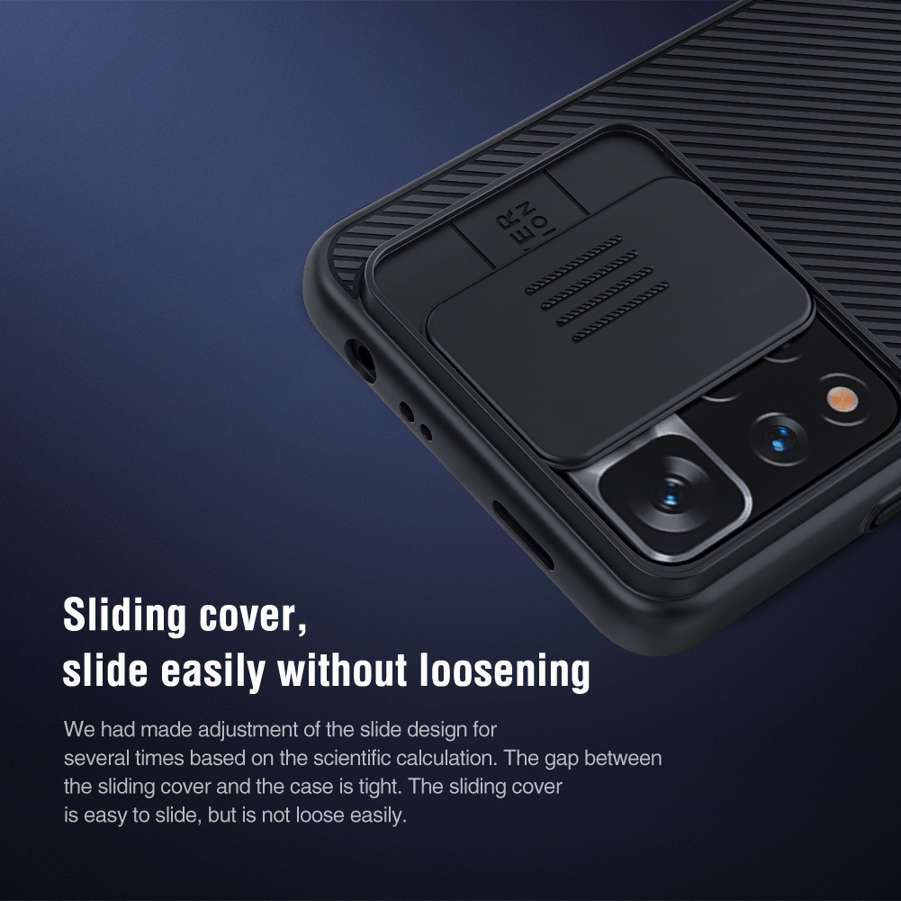Ốp Điện Thoại Nillkin Có Nắp Trượt Bảo Vệ Camera Cho Redmi Note 11 Pro 5G China / Redmi Note 11 Pro + / Xiaomi 11i 5G 2022