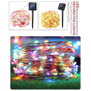 22M 200LEDs LED Năng Lượng Mặt Trời Dây Đèn Cáp Chống Thấm Nước Năm Mới Cổ Tích 8 Chế Độ Đèn Treo Chống Thấm Nước Cho Giáng Sinh Đám Cưới Vườn Cửa Sổ Trong Nhà Trang Trí Ngoài Trời