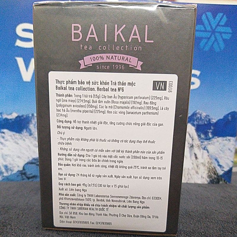 Trà Gan BaiKAl siberian❤️❤️❤️