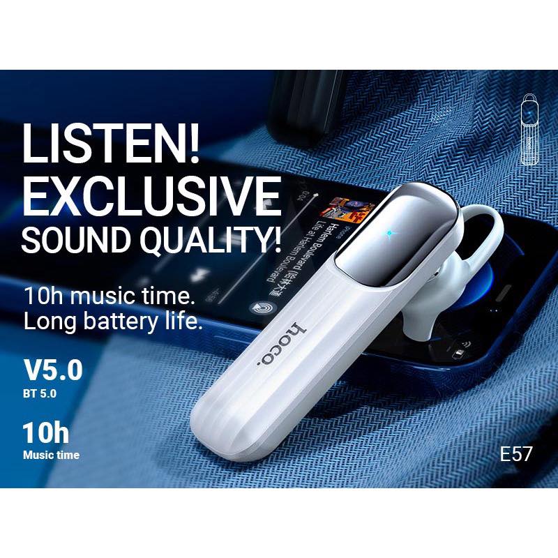 Tai Nghe Blueooth Hoco E57 Essential V5.0 hàng chính hãng | Shopee Việt Nam