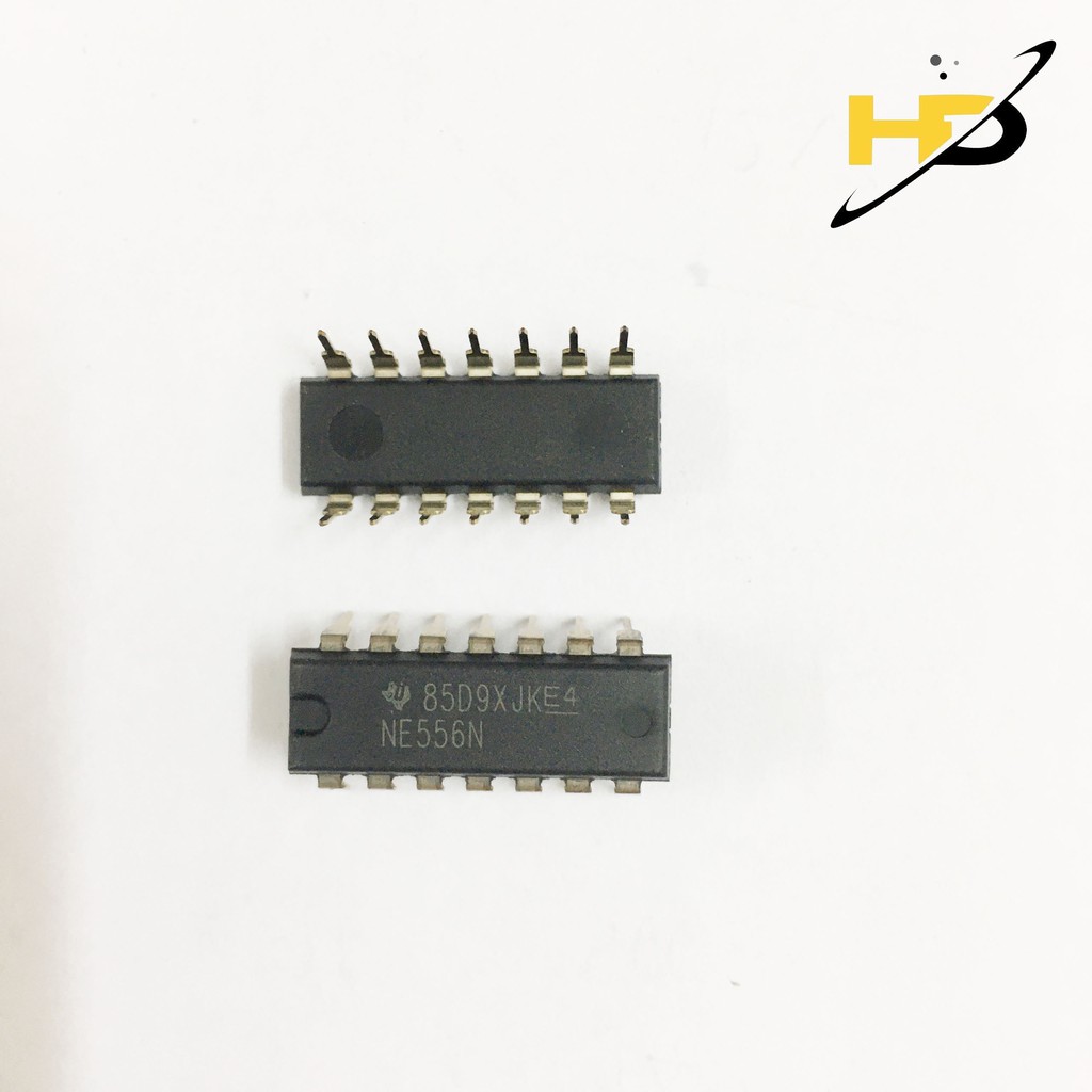 NE556N Doppel-Timer – DIP-14 Gehäuse – 10 Stück – Für Schaltungsmodule & Multiprozessoren