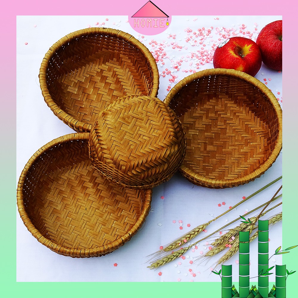 Thúng tre nâu hun khói đa kích thước | Shopee Việt Nam