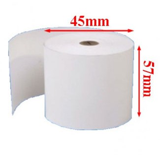 [THÙNG 50 CUỘN] Cuộn Giấy in bill K57*45 Giấy in nhiệt K58*45 Giấy in hóa đơn K58x45 mm K57x45 mm giấy nhiệt [ 50 CUỘN ]
