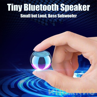 Loa Bluetooth Không Dây Nhỏ Gọn Âm Thanh Sống Động Có 6 Màu