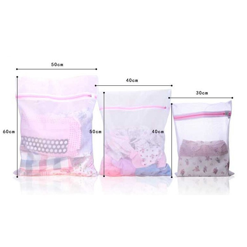 Túi Lưới Đựng Đồ Lót Cho Máy Giặt 3 Kích Cỡ