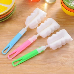 Cọ rửa ly cầm tay nhiều màu sắc tiện dụng