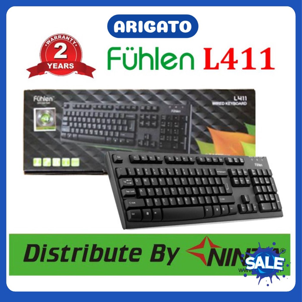 Giá siêu sốc Bộ bàn phím chuột Fulhen L411 L500S L102 NINZA Cam kết ...