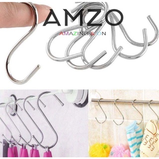 AMZO_MÓC TREO INOX ĐA NĂNG HÌNH CHỮ S ĐA NĂNG SIÊU CHẮC CHẮN BẰNG INOX KHÔNG GỈ