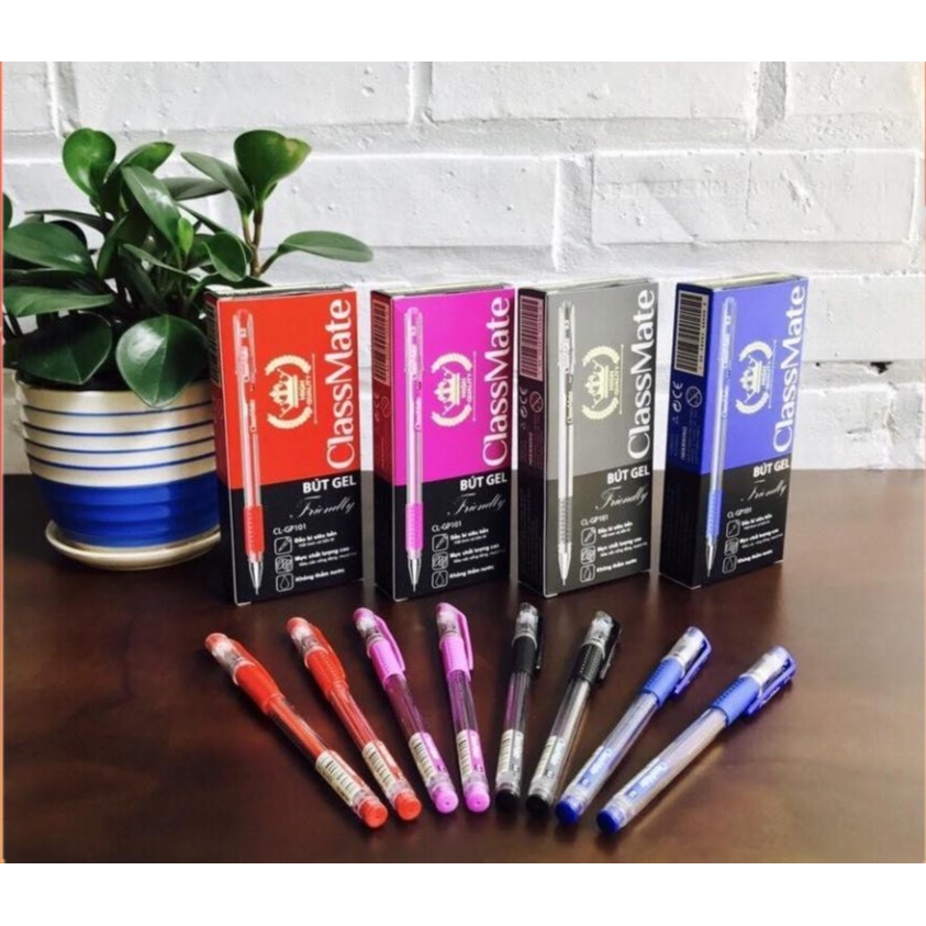 Bút Gel CLASSMATE 0.5 CL-GP101 [Đồ dùng học sinh Classmate] | Shopee ...