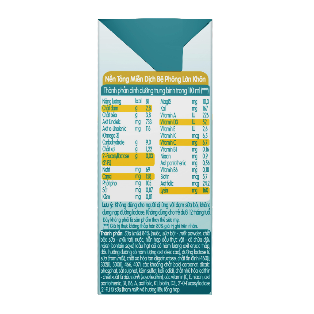 Ảnh Thùng 36 hộp Sữa pha sẵn Nestlé NANGROW sữa mát công thức từ Thụy Sĩ 100% Canxi giúp bé cao lớn vượt trội 9(4 x 110ml) 4