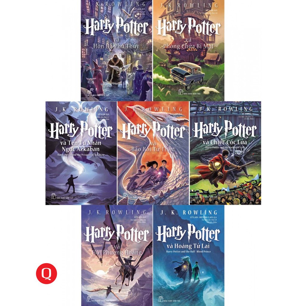Ảnh Truyện: Bộ Harry Potter - Tiếng Việt (Trọn Bộ 7 Tập) 2