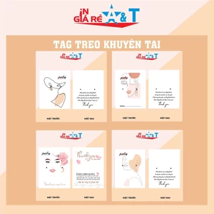 JEWELRY TAG BÔNG TAI ĐẸP 100 CÁI(HÀNG CÓ SẴN)