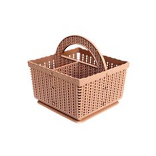 Rổ Nhựa Vuông Có Quai Xách 3 Ngăn THẮNG LỢI
