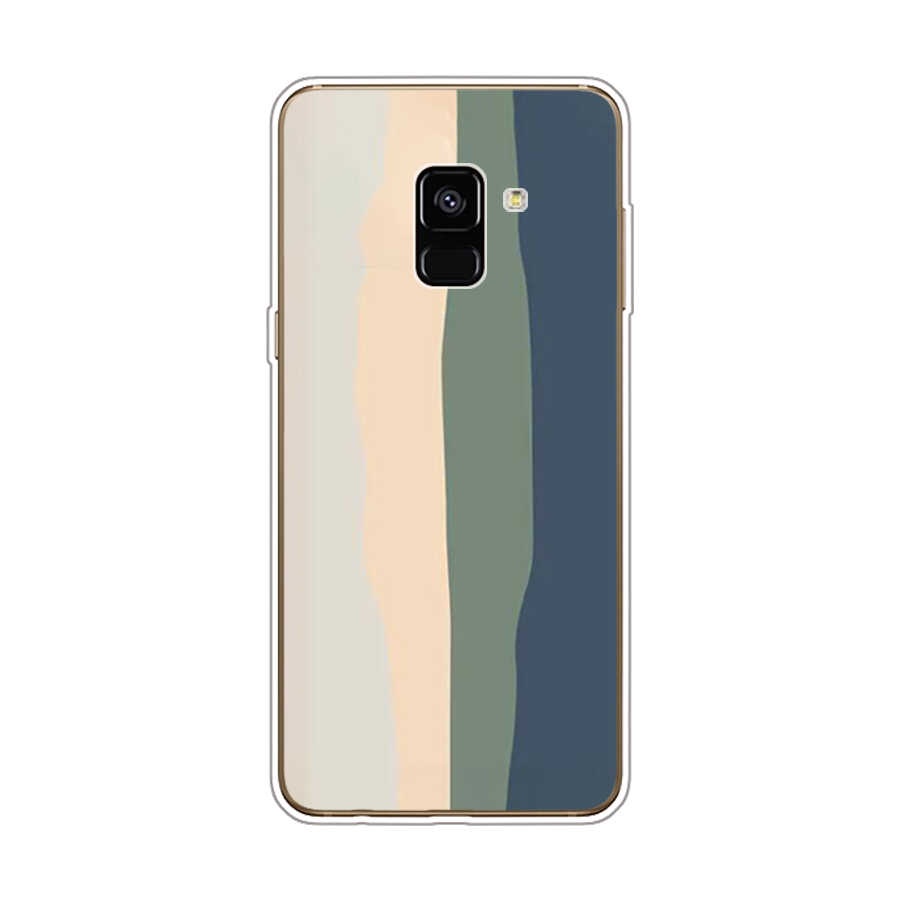 Ốp Điện Thoại TPU Dẻo In Họa Tiết Độc Đáo Thời Trang Cho Samsung Galaxy A8 plus 2018 A6 2018 plus