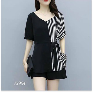 SET ĐỒ NGẮN NỮ SIÊU XINH , SANG TRỌNG DÀNH CHO QUÝ PHU NHÂN THỜI TRANG NAMLEE