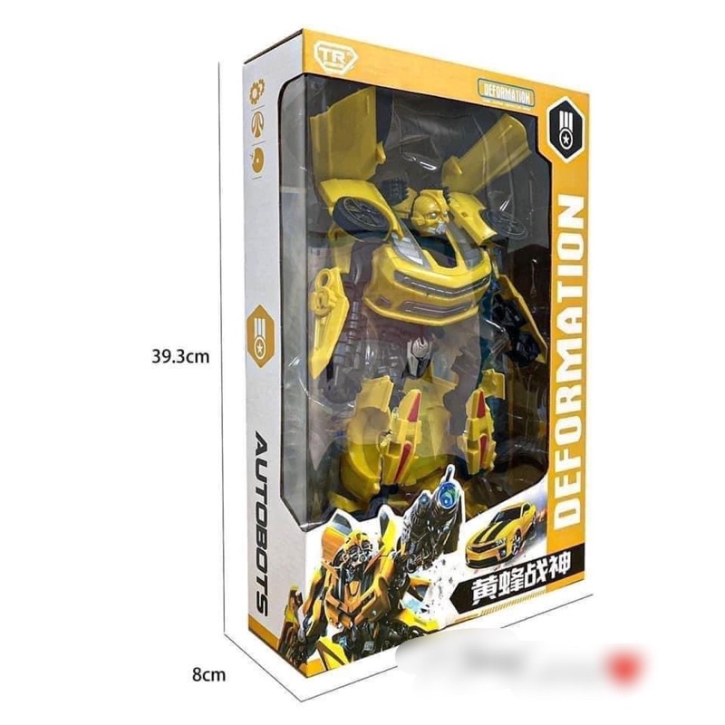 Đồ chơi ô tô Transformer biến hình siêu nhân siêu to
