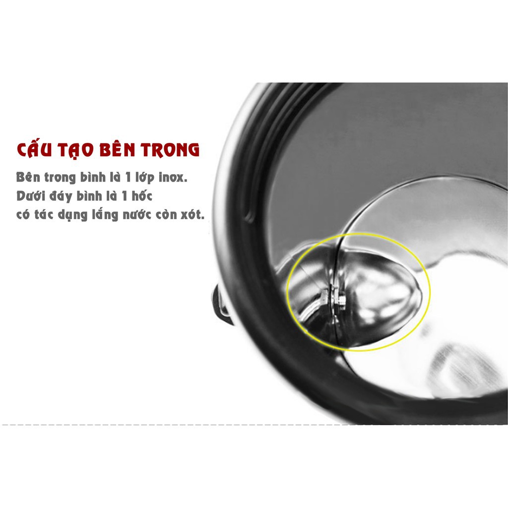 Bình giữ nhiệt ủ trà inox cao cấp loại tốt (6 - 8 - 10 -12L) -  THE GARDEN IGWT x GREENBAR | BigBuy360 - bigbuy360.vn