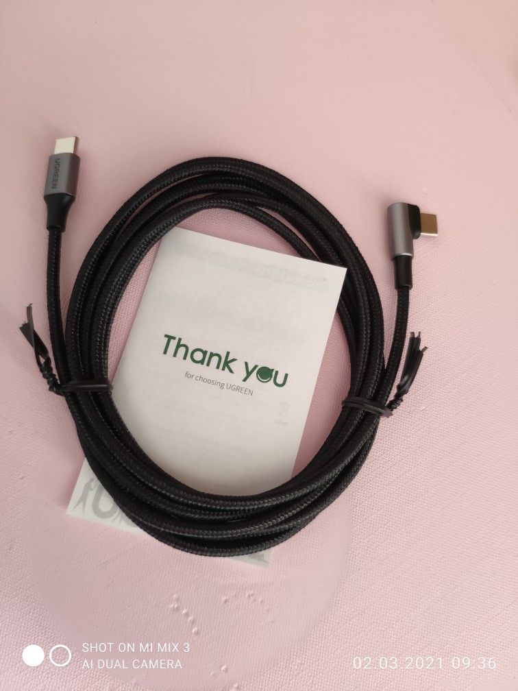 Cáp USB-C to USB-C UGREEN