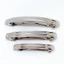 Woke 6 7 8 10cm Kẹp Tóc Mùa Xuân DIY Kim Loại Barrette Tự Động Mùa Xuân Kẹp Tóc Trống Chiều Rộng Thiết Lập Cho DIY