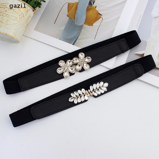 Thắt Lưng Co Giãn Đính Đá Pha Lê Thời Trang Cho Nữ Gzi1