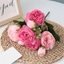 NORDICLIFE 30cm 9 đầu Hoa nhân tạo DIY Trang trí Tiệc cưới cổ điển