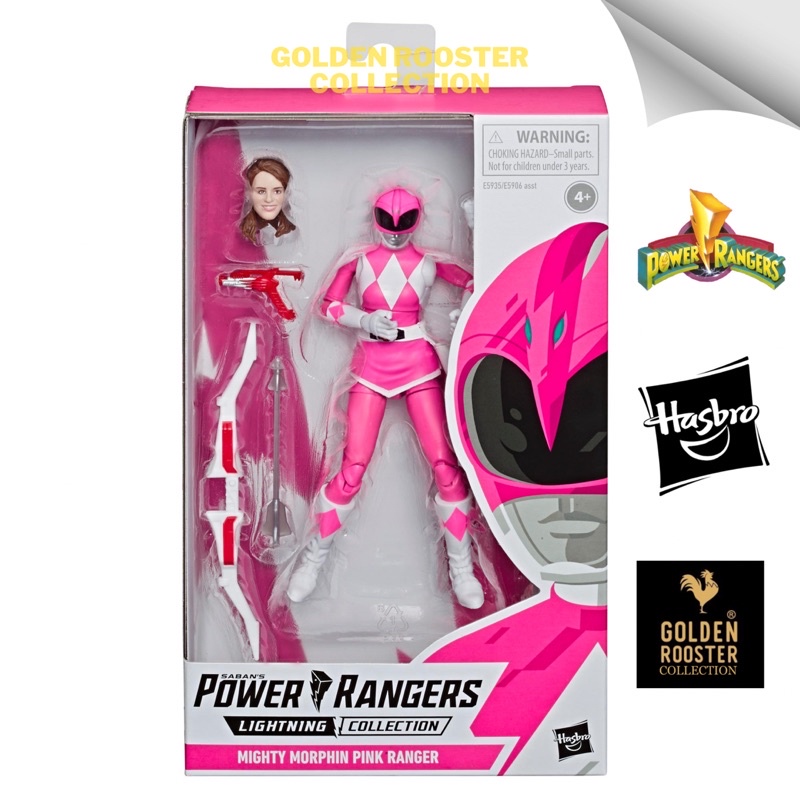 Mô hình nhân vật Power Rangers Lightning Collection Mighty Morphin Pink ...
