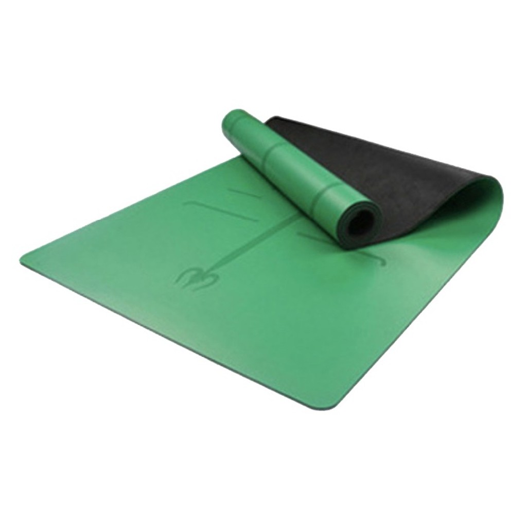 Ảnh Thảm Tập Yoga Định Tuyến Da PU – Màu Xanh Lá - Thảm Yoga Định Tuyến Tập Gym Cao Cấp Chính Hãng Amalife 2