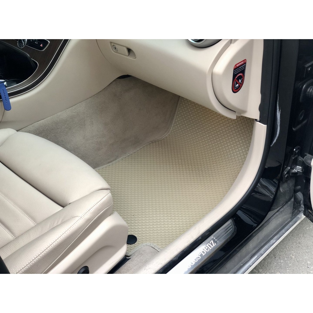Thảm lót ô tô KATA cho xe Mercedes C W205 (2014 - 2021)  - Khít với sàn, Chống trơn, Không mùi, Không ẩm mốc