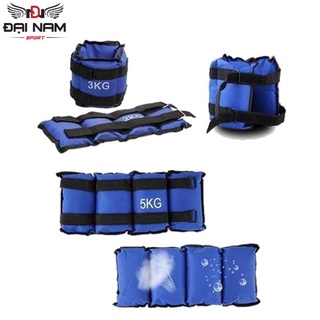 Bộ 2 Băng Tạ Cát 4kg (Mỗi Bên 2kg) Đeo Chân Tay Hỗ Trợ Tập Chạy bộ,Hít Xà Cao Cấp Đại Nam Sport
