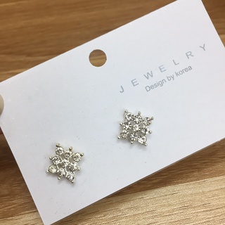 Khuyên tai nụ, bông tai đá nhỏ sáng lấp lánh xinh xắn đeo tai dành cho nữ Chồi accessories- M01 P2