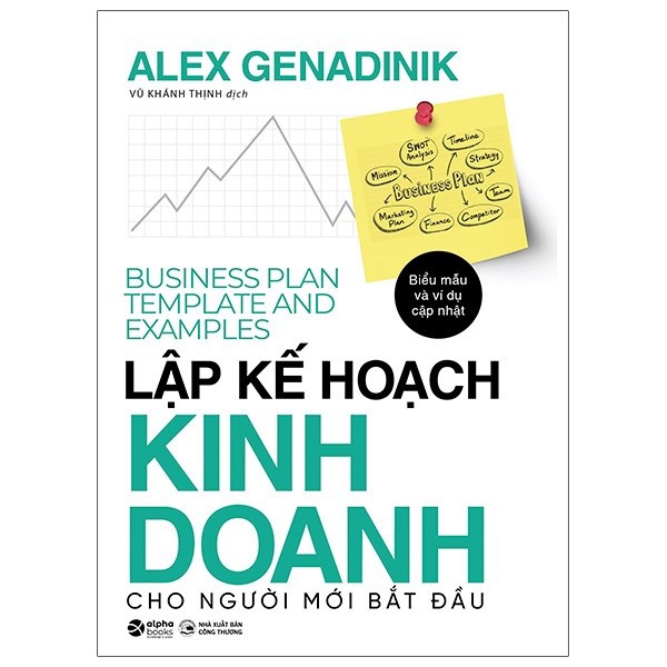 Ảnh Sách - Lập Kế Hoạch Kinh Doanh - Cho Người Mới Bắt Đầu (Alpha Books) 2