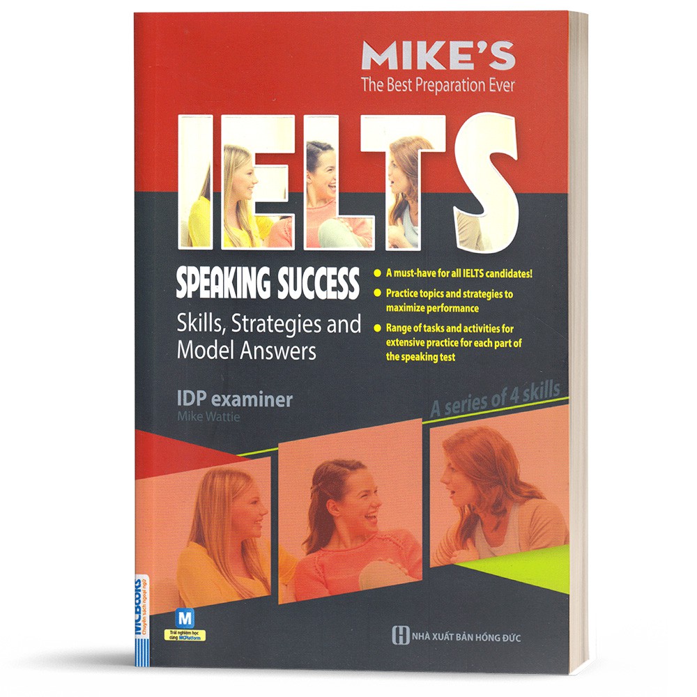 Sách - Combo IELTS MIKE - Ielts Listening and Ielts Speaking Dành Cho Người Tự Học
