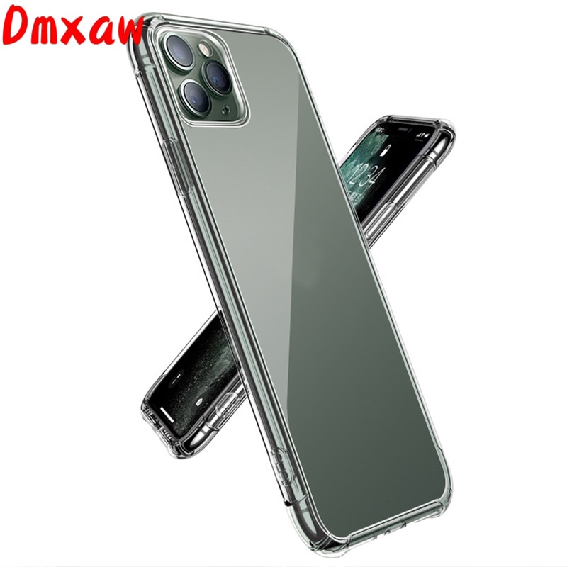 Ốp Điện Thoại Mềm Trong Suốt Chống Sốc Cho iPhone 13 12 Pro Max 12 13 Mini 11 Pro Xs