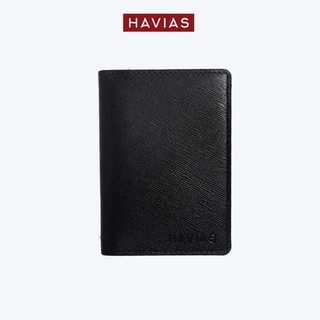 GAPPLE HAVIAS ví đứng mini unisex nam nữ nhiều màu siêu thời trang da bò thật