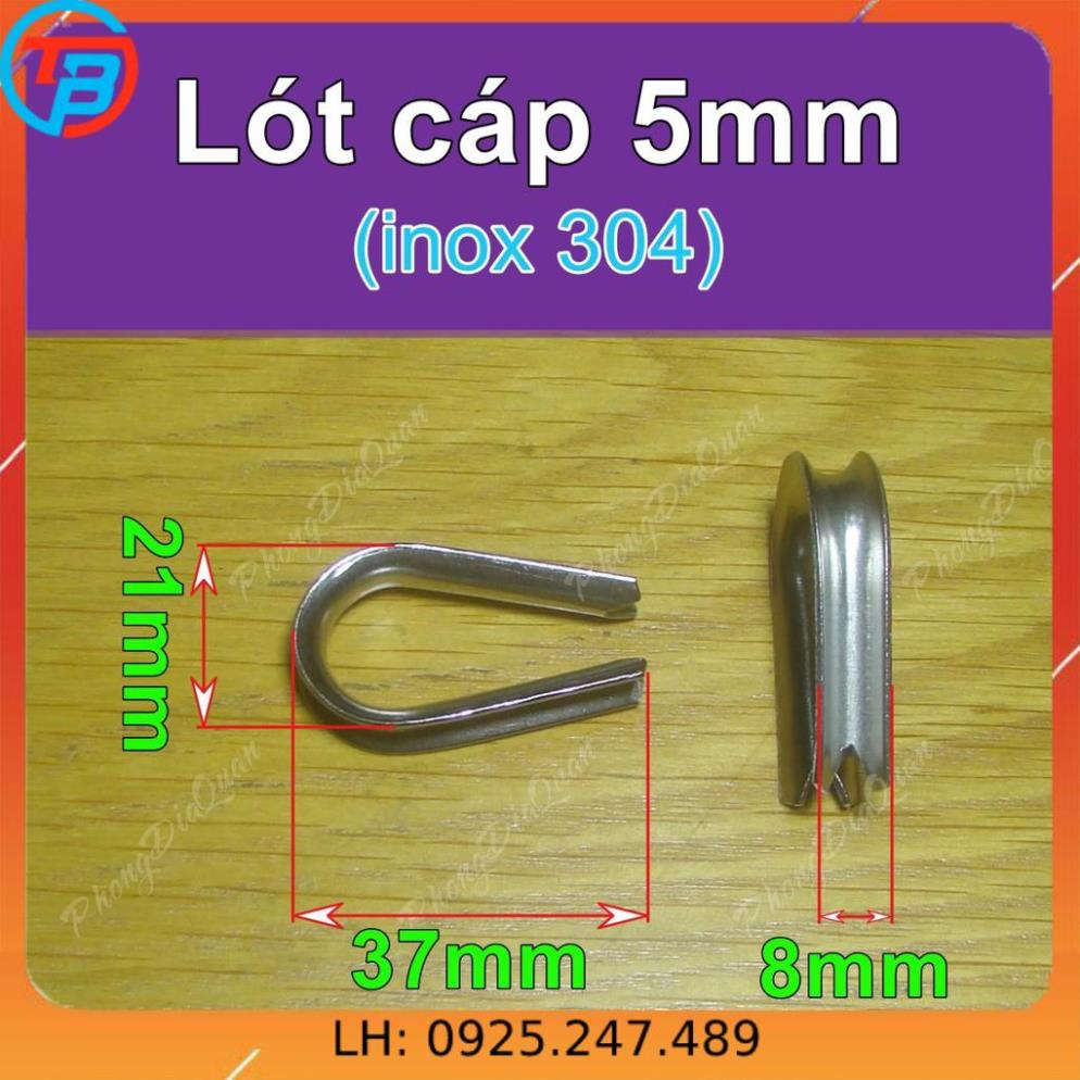 Khuyên lót cáp, bẹn cáp (bằng sắt hoặc inox 304) THAIBINHVINA | Shopee ...