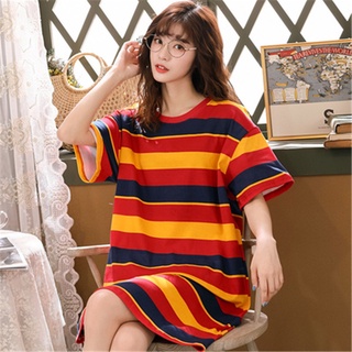 Váy Baju Tidur mickey Bộ Đồ Ngủ Nữ Plus Kích Thước Sữa Lụa Bộ Đồ Ngủ Đồ Ngủ Bộ Đồ Ngủ Bộ Đồ Ngủ Váy Ngủ
