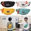 Túi đeo ngực trẻ em JKDESIGN, Gói Fanny có dây kéo siêu nhẹ, Túi đeo thắt lưng chống mài mòn dung tích lớn thời trang