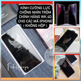 Kính cường lực Chống Nhìn Trộm WK 14 Pro Max ,13ProMax 12ProMax | 12 | 12Pro | XSMAX | 11 | 11 PRO MAX | XR