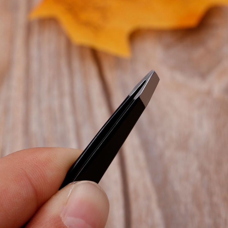 VIC Chuyên Nghiệp Nhíp Lông Mày Slant Tip Tẩy Lông Dụng Cụ Trang Điểm Bằng Thép Không Gỉ