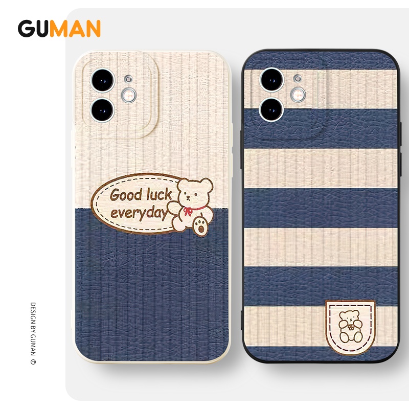 Ốp lưng GUMAN hình mềm chống bẩn dễ thương đẹp cho iPhone 17 Air 16 15 14 13 12 11 Pro Max SE 2020 X XR XS 8 7 ip 6S 6 Plus kute XYB758